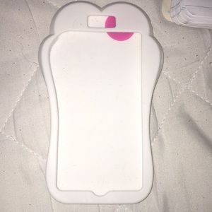 IPHONE 6S soft shell dog paw case